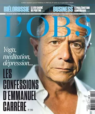 L’Obs N°2913 Du 27 Août au 2 Septembre 2020  [Magazines]