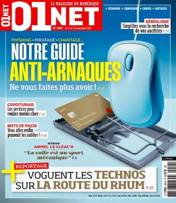 01Net N°985 Du 2 au 23 Novembre 2022  [Magazines]