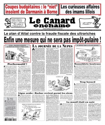 Le Canard Enchaîné N°5348 Du 10 Mai 2023  [Journaux]