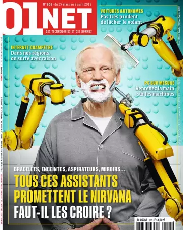 01Net N°905 Du 27 Mars au 9 Avril 2019  [Magazines]