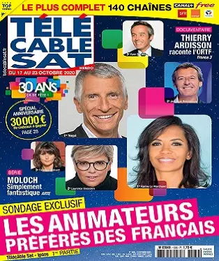 Télécâble Sat Hebdo Du 17 au 23 Octobre 2020  [Magazines]