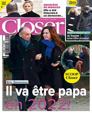 Closer N°859 Du 26 Novembre 2021  [Magazines]