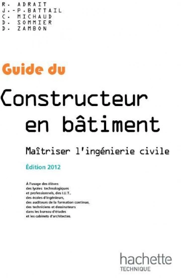 Guide du constructeur en bâtiment  [Livres]