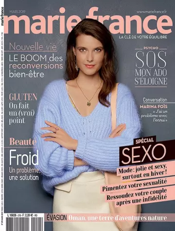 Marie France N°278 – Mars 2019  [Magazines]