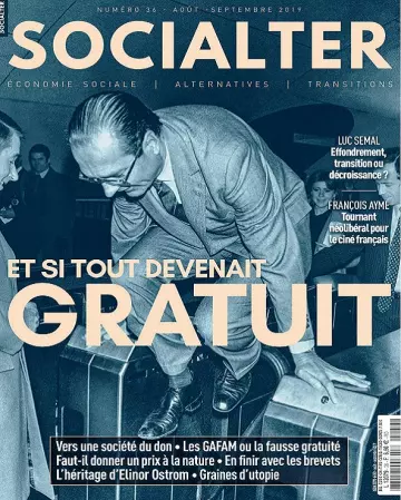 Socialter N°36 – Août-Septembre 2019  [Magazines]