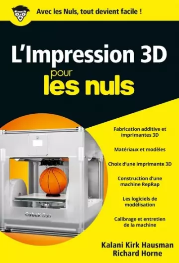 L'impression 3D pour les Nuls  [Livres]