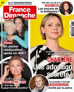 France Dimanche N.4073 - 20 Septembre 2024  [Magazines]