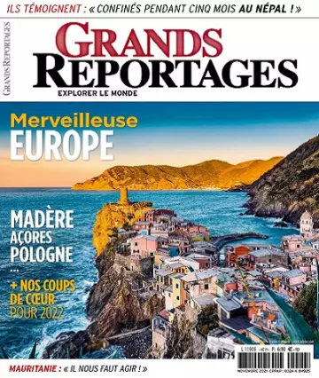 Grands Reportages Hors Série N°40 – Novembre 2021  [Magazines]