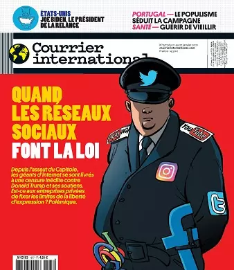 Courrier International N°1577 Du 21 Janvier 2021  [Magazines]