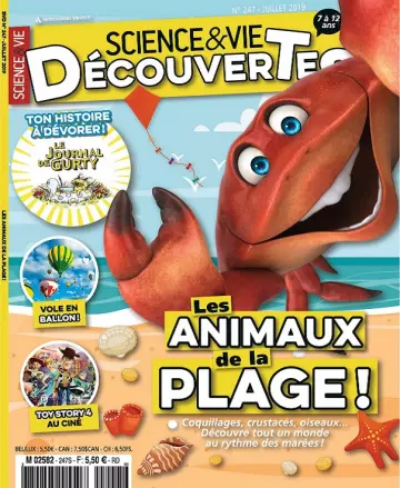 Science et Vie Découvertes N°247 – Juillet 2019  [Magazines]