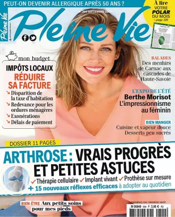 Pleine Vie N°399 – Septembre 2019  [Magazines]