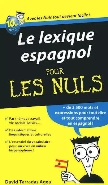 LE LEXIQUE ESPAGNOL POUR LES NULS  [Livres]