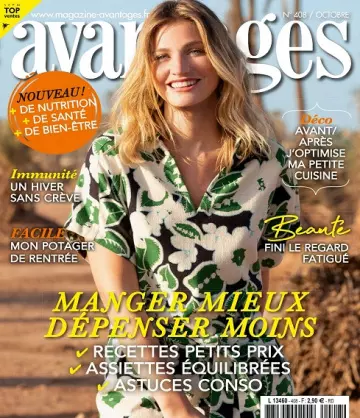 Avantages N°408 – Octobre 2022  [Magazines]