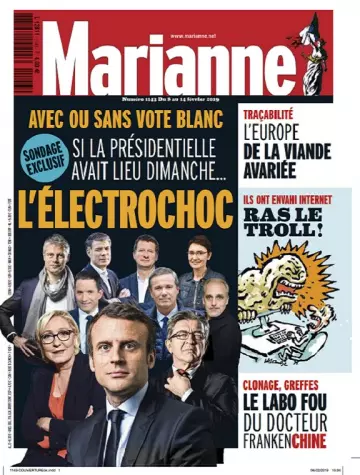 Marianne N°1143 Du 8 au 14 Février 2019  [Magazines]