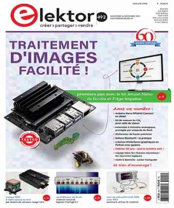 Elektor N°492 – Novembre-Décembre 2021  [Magazines]