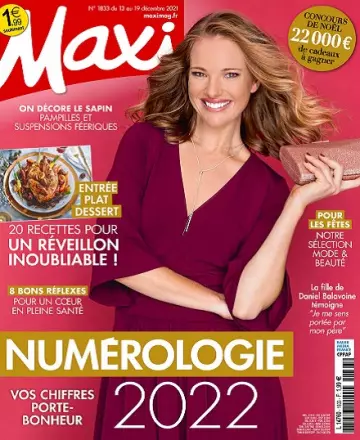 Maxi N°1833 Du 13 au 19 Décembre 2021  [Magazines]