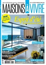 Maisons à Vivre N°32 – Août-Octobre 2018  [Magazines]