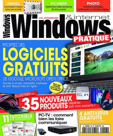 Windows et Internet Pratique N°86 – Septembre 2019  [Magazines]