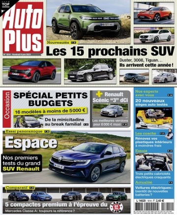 Auto Plus N°1814 Du 9 au 15 Juin 2023  [Magazines]