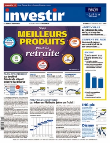 Investir N°2594 Du 23 au 29 Septembre 2023  [Journaux]