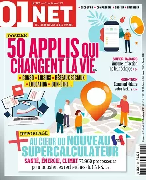 01Net N°926 Du 11 au 24 Mars 2020  [Magazines]