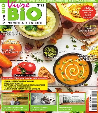 Vivre Bio N°72 – Janvier-Février 2021  [Magazines]