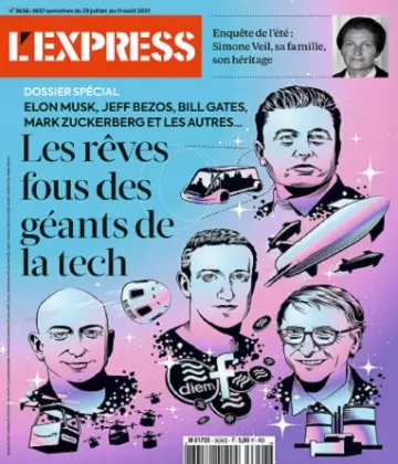 L’Express N°3656-3657 Du 29 Juillet 2021  [Magazines]