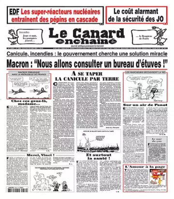 Le Canard Enchaîné N°5306 Du 20 Juillet 2022  [Journaux]