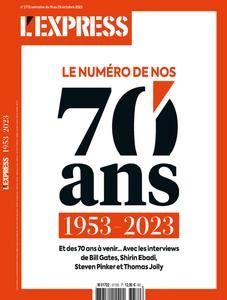 L'Express N.3772 - 19 Octobre 2023  [Magazines]