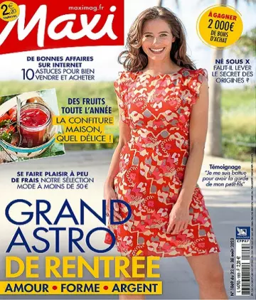 Maxi N°1869 Du 22 au 28 Août 2022  [Magazines]