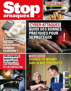 Stop Arnaques N.155 - Décembre 2024 - Janvier-Février 2025 [Magazines]