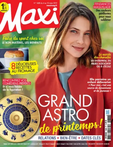 Maxi N°1688 Du 4 au 10 Mars 2019  [Magazines]