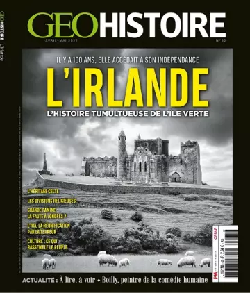 Geo Histoire N°62 – Avril-Mai 2022  [Magazines]