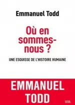 Todd Emmanuel - Ou en sommes nous - epub  [Livres]