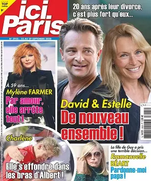 Ici Paris N°3925 Du 23 au 29 Septembre 2020  [Magazines]