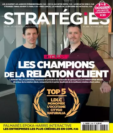 Stratégies N°2166 Du 16 au 22 Mars 2023  [Magazines]