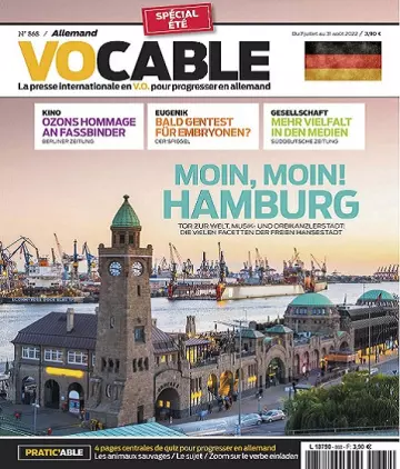 Vocable Allemand N°868 Du 7 Juillet 2022  [Magazines]