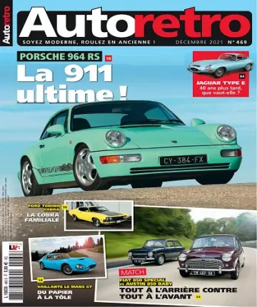 Autoretro N°469 – Décembre 2021  [Magazines]