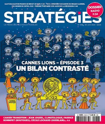 Stratégies N°2136 Du 30 Juin 2022  [Magazines]