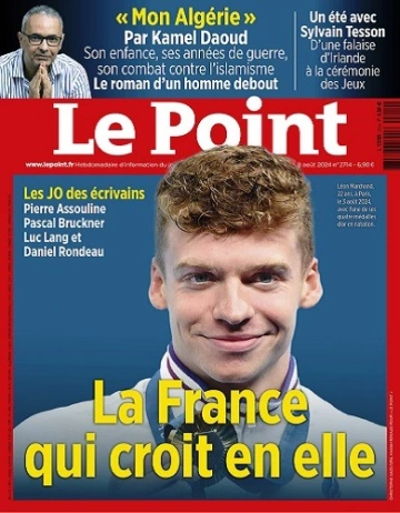 Le Point N°2714 Du 8 au 14 Août 2024  [Magazines]