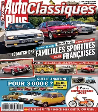 Auto Plus Classiques N°51 – Octobre-Novembre 2020  [Magazines]