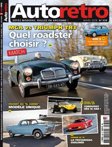 Autoretro N°439 – Mars 2019  [Magazines]