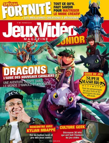 Jeux Vidéo Magazine Junior N°15 – Février 2019  [Magazines]