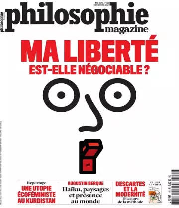 Philosophie Magazine N°154 – Novembre 2021  [Magazines]