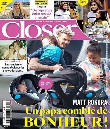 Closer N°831 Du 14 au 20 Mai 2021  [Magazines]