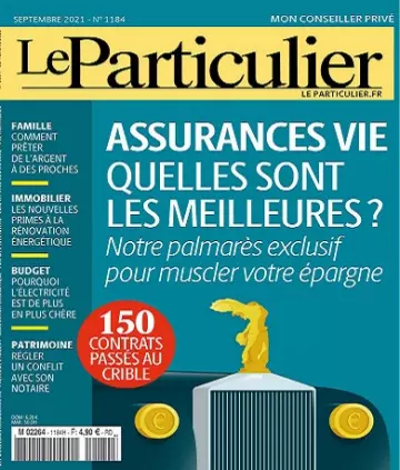 Le Particulier N°1184 – Septembre 2021  [Magazines]