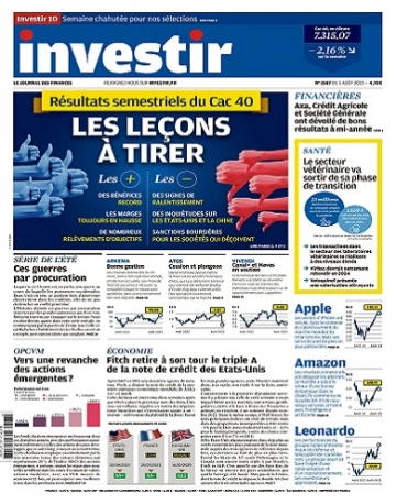 Investir N°2587 Du 5 au 11 Août 2023  [Journaux]