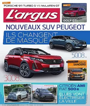 L’Argus N°4579 Du 10 au 23 Septembre 2020  [Magazines]