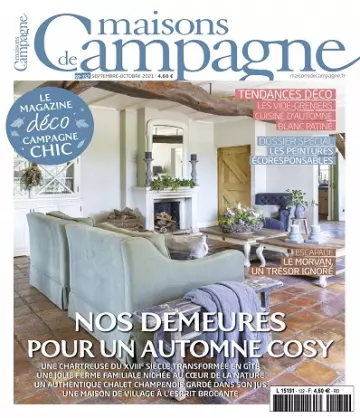 Maisons De Campagne N°132 – Septembre-Octobre 2021  [Magazines]