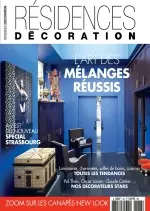 Residences Decoration N°138 - Novembre-Décembre 2017  [Magazines]